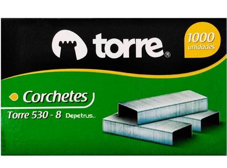  CORCHETES TORRE 530/8 X 1000 UN 