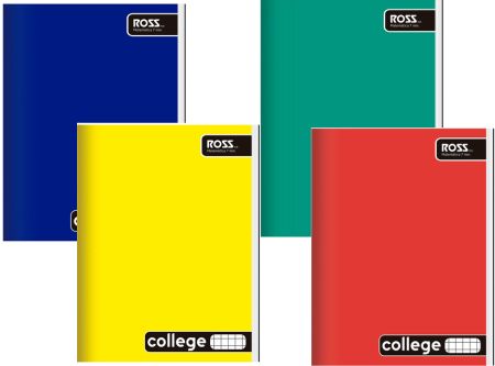  CUADERNO COLLEGE  80 HJ M7 LISO ROSS 