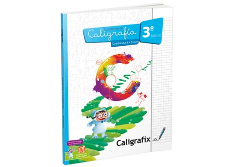  CUADERNO CALIGRAFIA CUADRI/3  BASICO CALIGRAFIX 