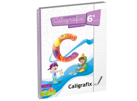  CUADERNO CALIGRAFIA CUADRI/6  BASICO CALIGRAFIX 
